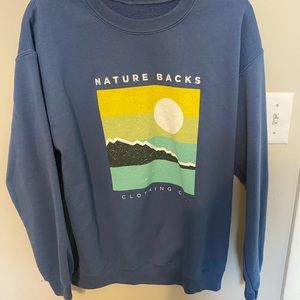Nature Back Crewneck
